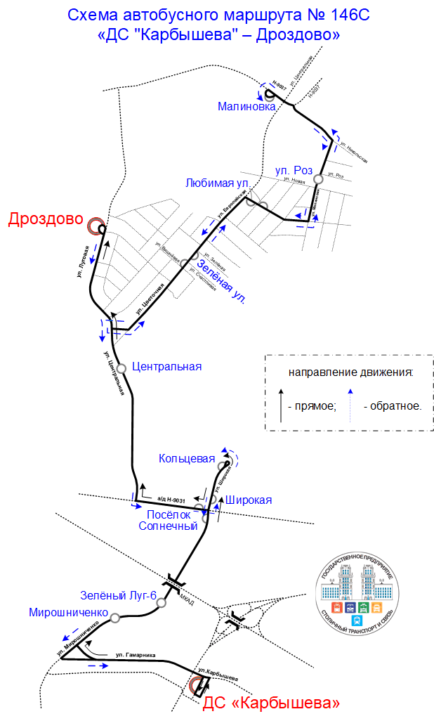 Внесение изменений в работу городского пассажирского транспорта.