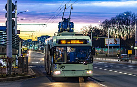 Тралейбусныя маршруты